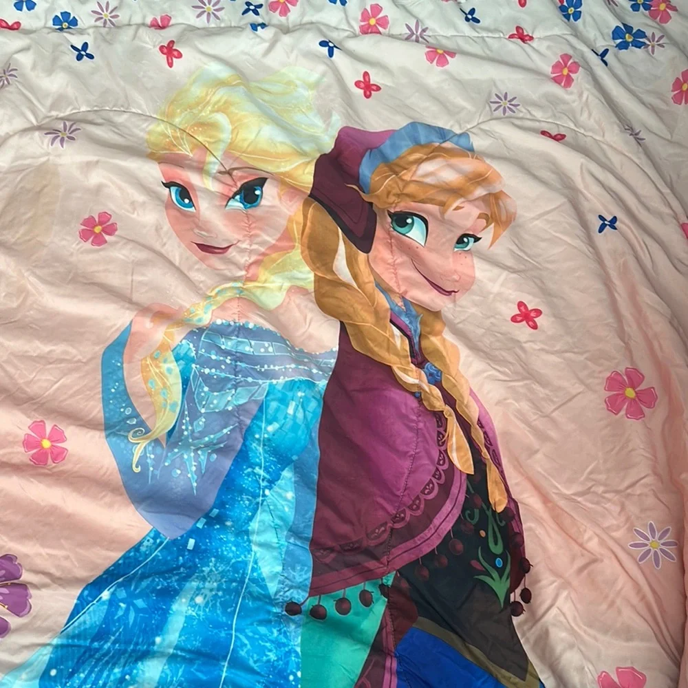 Disney Frozen Bedding Set - Blue and Purple